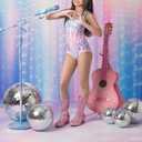 Kids Halloween Costumes Shapewear Bodysuit-Taytay Lover Sparkles One Piece Tank Top Cosplay Clothes 5-12 Years Old
