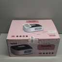 Wattne Paraffin Wax Machine for Hands & Feet  Paraffin Wax Warmer Moisturizing Kit with Auto-Timer & Precision Temperature Control, Paraffin Wax Bath for Arthritis, Dry Skin Care, Home Spa-Pink