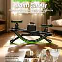 Rock Stepper Side to Side Exercise Machine, Rocking Stepper for Home Gym with LCD Display & Resistance Bands, Low-Impact Step Rocker Workout Equipment Supports 330 lbs