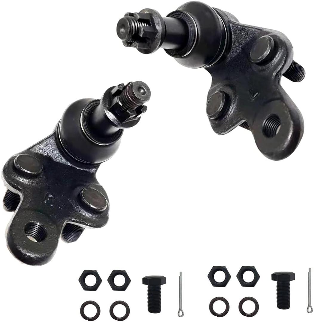 Front Lower Ball Joint FITS for Toyota Camry 2002-2006/ Highlander 2001-2007/ Sienna 2004-2010/ Solara 2004-2008, 2Pcs K90346 K90347 Lower Ball Joints for Lexus ES300 ES330 RX330 RX350 RX400h