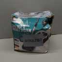 SIMPLI-MAGIC 360° Square Spin Mop and Bucket System – Dual Compartment, Separate Clean & Dirty Water – 3 High-Absorbent Microfiber Washable Heads – All Types Floor Cleaning