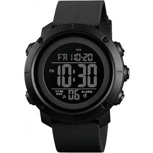 Digital Watch Sports Waterproof Military Back Light Small Watch for Men Black 1426