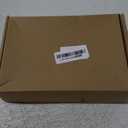 ANOGOL Hair Cap+Long Double Braids 2 Natural Black Synthetic Braided Lace Front Wig with Baby Hair Wigs Heat Resistant Fiber Middle Part