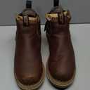Georgia Boot AMP LT Wedge Waterproof Chelsea Work Boot, Brown, Size 7(M)