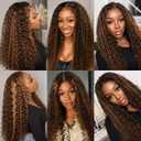 Bundle Human Hair 22 Inch Jerry Curly Wave Human Hair Single Bundle 100g/Pc P4/27 Kinky Curly Wave Bundles Brazilian Quick Weave Sewn In Hair for Black Women