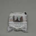 Vellure Door Draft Stopper for Bottom of Door - Premium Door Sweep for Bottom of Door/Weather Stripping Door Seal (Save Energy  installs Quickly and Easily) Door Strip Ideal for (white)