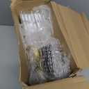 Fumete 24 Pack Flameless Taper Candles with Remote Control and Timer Flickering LED Taper Candles Realistic 3D Flame LED Window with Base Holiday Wedding Home Decor(White)