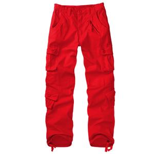 Sobrisah Women Mid-Rise Cargo Pants Heavy Cotton Casual Pants, Size 22