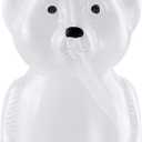 Honey Bear Straw Cups for Babies 1 pack, 8oz straw bear cup with improved safety lid design, honeybear baby cup straw, Leak-Proof & Food-Grade & BPA Free (AQUA)