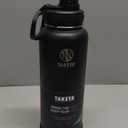Takeya Actives 40 oz and 24 oz Vacuum Insulated Stainless Steel Water Bottles with Spout Lid