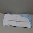 Derila Cooling Pillowcase Optimal Temperature Control for Your Derila Memory Foam Pillow for Perfect Sleep. Quality Material White Pillow Cover