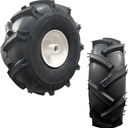 11*4.00-4 Tractor Tread Tire Rim with 3/4 Inch