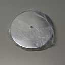 Round Iron Table Lamp Base Metal Stand for DIY Lighting Versatile Rustic Style with Flat Bottom and Wire Pass-Through for Table Lamps Crafts Led Displays