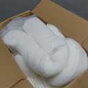 Outdoor Chair Cushions, Water-Resistant & Fade-Resistant, Patio Furniture Seat Replacement Chair Pads with Ties Zipper, Removable Cover, Non-Slip Bottom, Set of 4, 18.5 x 16 Inch, Beige