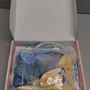 Trgowaul Sweet 16th Birthday Decorations for Girls, Light Blue 16th Birthday Party Supplies, Banner, Sash and Crown, Cake Topper, 16 Number Balloon, Fringe Curtains, 16 Years Old Party Decorations Kit