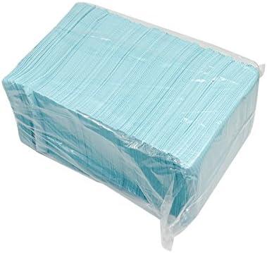125-pack Disposable 12.8"x17.7" Waterproof Table-Cloth for Tattooing, Tattoo Table Cover, Disposable Dental Bibs Sheets Cloths Paper, Blue Color OTW-TTCLT1