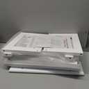 Kids Kitchen Step Stool, Ideal Toddler Learning Standing Tower, 2025 New Upgrade with an Anti-tip Structure and Anti-Drop Safety Bar, More Stable and Safer - White