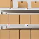 Ctosree 50 Pcs Magnetic Sign Holder Pallet Rack 5.5 x 3.5 Inches Magnetic Label Holder Clear Double Sided Window Display Frame Easy Front Opening for Window Door Office Schedule Store Home