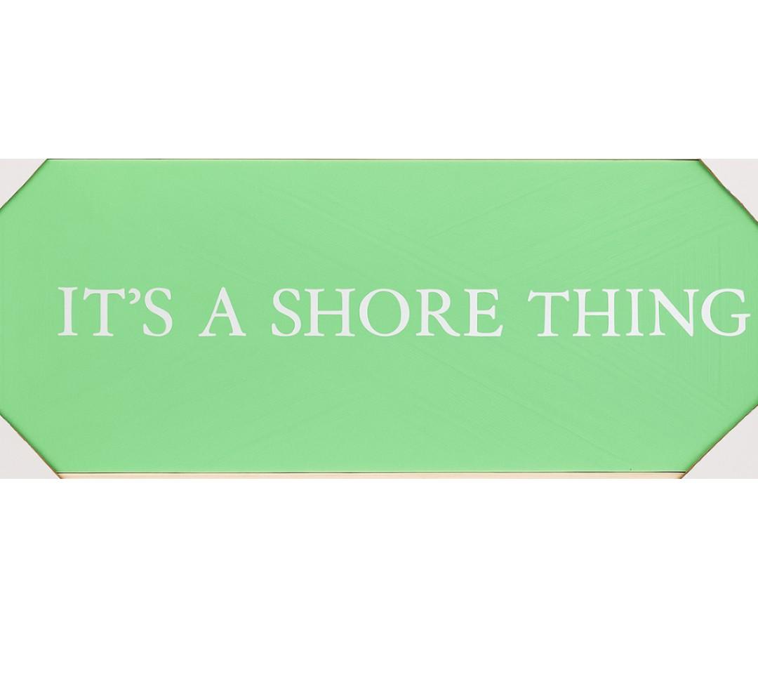 It's a Shore Thing Wall Painting, 21.5" x 9"
