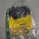 XIKSXITN 12inch Yellow Black Balloons with Yellow Black Confetti Balloons Perfect for Party Decorations,Pack of 50