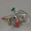 Double Outlet Tube Alloy Air Compressor Switch Pressure Regulator Valve High Voltage Regulation for Piston Air Compressor