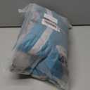 Full Body Dog Coat - Warm Fleece Jacket for Large Dogs, Turtleneck Winter Coats with Harness, Reflective Dog Snowsuit Windproof Puffer Jackets with Legs for French Bulldog, Turquoise, Large