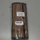 Pickmesh Bamboo Placemats Set of 6, Bamboo Table Mats Set with Fabric Border,18'' x 12'' Woven Placemat, Japanese Style, Washable Heat Resistant Place Mats for Kitchen and Dining Room