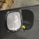 Pet Hair Remover Gloves, Advanced Static-Adhesive Pet Hair Removal Gloves, Reusable Cat Dog Hair Remover Mitt, Pet Grooming Glove for Shedding, 2 PCS