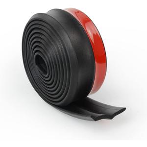8.2FT Bumper Lip Stickers - 2.5M Car Front Bumper Lip Rubber Protectors - 60mm Width Strip