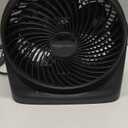 Amazon Basics Air Circulator Fan, Desk Fan for Bedroom, Home and Office, With 90-Degree Tilt Head, 3 Speed Settings, Lightweight (3 LBS), 35 Watts, Black, 11.1"W x 6.3"D x 10.9"H