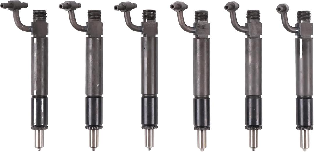 6PCS Fuel Injectors 1817126C91 781779 Compatible With Navistar Engines DT466 DTA466