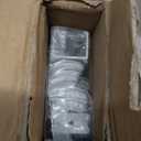 1" Cordless Mini Blinds 30" W x 72" H, White Vinyl Blinds, Horizontal Light Filtering Blinds, Window Blinds for Indoor Windows, Office, Kitchen, Bathroom and Living Room.