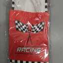 24 PCS Race Car Gift Bags Checkered Racing Flag Treat Bags Race Car Themed Party Favors Goodie Candy Paper Bag with Handles for Racing Themed Birthday Party Supplies