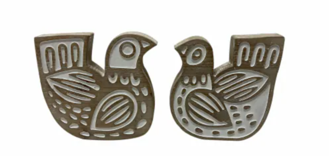 6IN Birds Wood