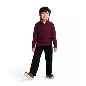 Calvin Klein Boys' 7 Years Long-Sleeve Sweater, Shirt and Pants, 3-Piece Set