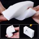30 Pack Magic Sponge Eraser Extra Thick and Long Lasting Melamine Cleaning Sponges in Bulk - Multi Surface Power Scrubber Foam Cleaning Pads - Bathtub, Floor, Baseboard, Bathroom, Wall Cleaner