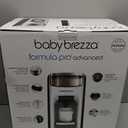 Baby Brezza New and Improved Formula Pro Advanced Formula Dispenser Machine - Automatically Mix a Warm Formula Bottle Instantly - Easily Make Bottle with Automatic Powder Blending, White