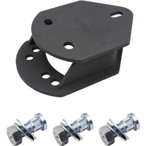 Spare Tire Carrier Spacer Fits for 1987-2018 Jeep Wrangler JK TJ YJ Black 1053