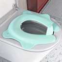 Foldable Travel Potty Seat for Toddler, Portable Toilet Training Seat for Kids on The Go, Fits Round & Oval Toilets with Non-Slip Base & Travel Bag for Car Airplane Essentials, Blue