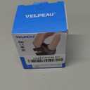 Velpeau CMC Joint Thumb Arthritis Support Brace - Soft & Hard Plastic Compose - with Thumb Compression Sleeve, Stabilizes Thumb CMC Joint Without Limiting Hand Function (Black, Right - Large)