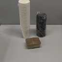RACETOP 12 oz 50 pack Disposable Paper Coffee Cups with Lids and Sleeves