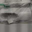 KONSIDEN Desk Fan Bladeless, 11.8 Inch Office Fan Small, Quiet, 3 Speed Adjustment, Touch Control, Easy to Clean, Desk Fans Small Quiet, Ideal for Office, Living Room, Bedroom (White/Gold)