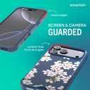 Smartish iPhone 17 Pro Max MagSafe Case - Gripmunk Magnetic Slim Case [Lightweight + Protective] Thin Grip Cover with Microfiber Lining - Shockproof for Apple iPhone 17 Pro Max - Very Cherry Blossom
