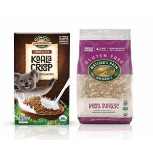 Nature's Path Organic Mesa Sunrise Cereal, 26.4 oz, 2 Packs, EnviroKidz Organic Koala Crisp Cereal, 25.6 oz Chocolate Cereal 3 pack