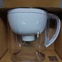 Brita Large Water Filter Pitcher for Tap and Drinking Water, Includes 1 Standard Filter, BPA-Free, Lasts Two Months, 10-Cup Capacity, Bright White