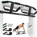 2025 Upgrade Multi-Grip Pull Up Bar with Smart Larger Hooks Technology - USA Original Patent, Designed, Shipped