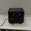 Chefman 6 Quart Dual Basket Air Fryer - Digital Touchscreen, Smart Sync Finish, Hi-Fry, Auto Shutoff, 2 Independent 3QT Nonstick Dishwasher-Safe Frying Baskets - Digital Double Air Fryer - Black