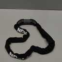 NDakter Bike Lock, 5 Digit Combination Heavy Duty Anti Theft Bicycle Chain Lock, High Security Resettable, Suitable for Bike, Scooter, Door, Gate, Fence-4/6mm Thick (Black), Size: 3.2 ft Long, 0.24 in Thick