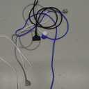 Magnetic Anti-Lost Straps for AirPods,Colorful Soft Silicone Sports Lanyard, Neck Rope Cord (Black/White/Gray/Blue)