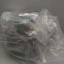 XLHOMO Bathroom Set Bathroom Accessories Set 8 Piece Green and Gold Bathroom Set, Bathroom Sets with Stainless Steel Trash Can,Toilet Brush,Toothbrush Set,Soap Dispenser